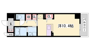 大久保駅 徒歩4分 5階の物件間取画像